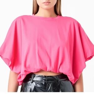 Grey Lab Los Angeles Size M Oversize Crop Top